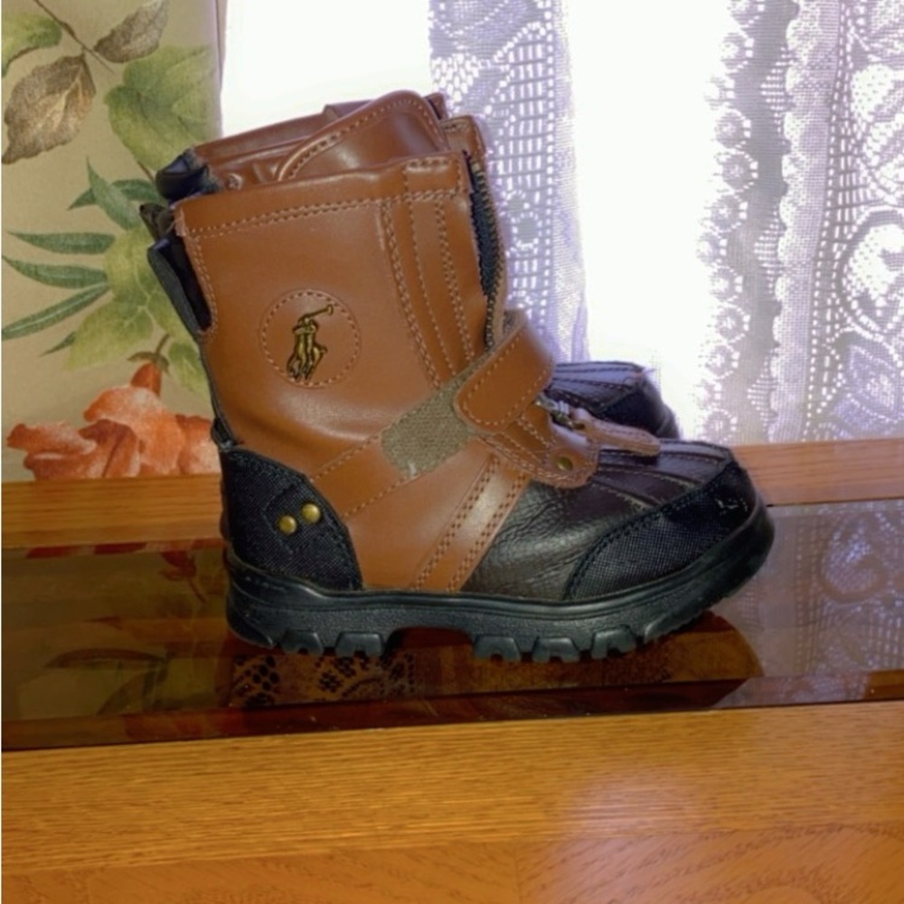 Polo Ralph Lauren shoes size 8, goes for $50 on other websites.